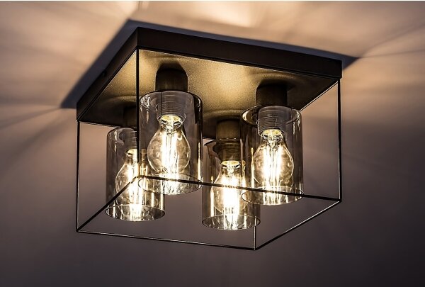 Rabalux CHADWICK 71034 - Plafonieră 4xE27/25W/230V