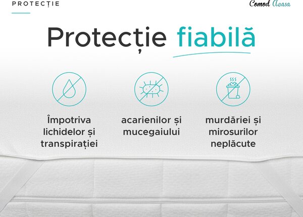Protectie saltea impermeabila FROTIR pentru patut 60 x 120 cm