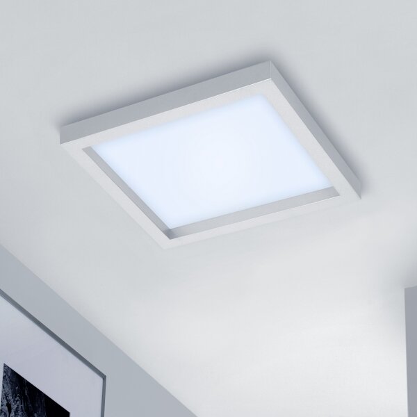 Plafonieră LED dimabilă LED/18W/230V 3000-6500K Briloner 7370-014 + telecomandă