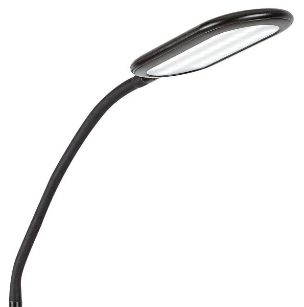 Rabalux 74009 - Lampă LED de podea Adelmo, reglabilă, LED 10W, 230V, negru