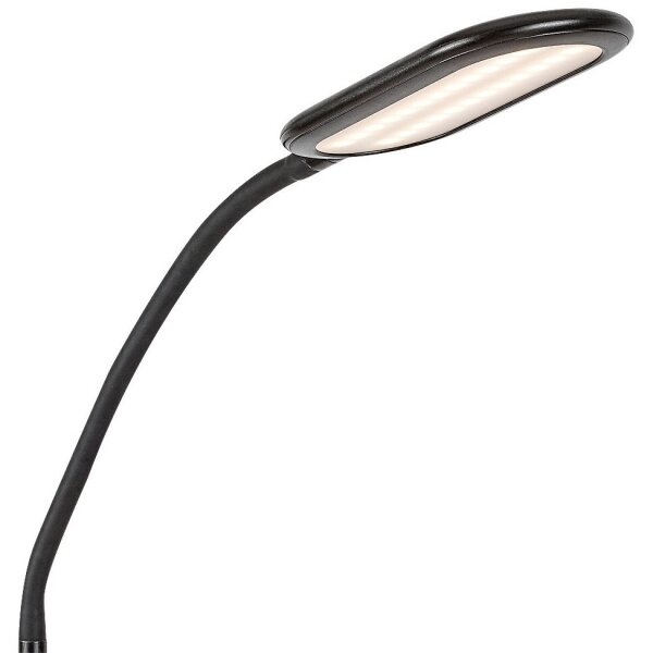 Rabalux 74009 - Lampă LED de podea Adelmo, reglabilă, LED 10W, 230V, negru
