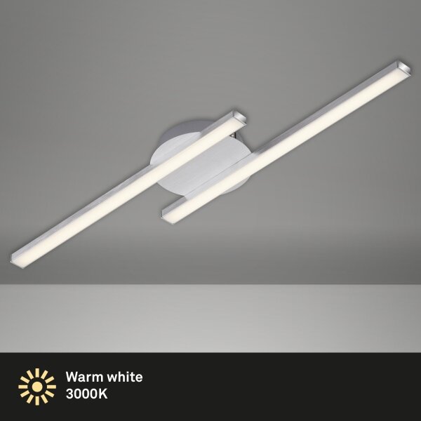 Lustră LED aplicată GO 2xLED/6W/230V Briloner 3257-029