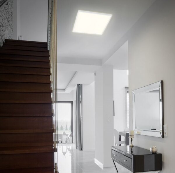Plafonieră LED dimabilă Briloner 7082-016 SLIM LED/22W/230V 2700-6500K + telecomandă