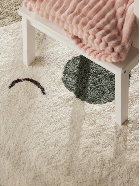 Covor pentru copii crem lavabil/țesut manual din bumbac 140x200 cm Snuggle Rio – Hanse Home