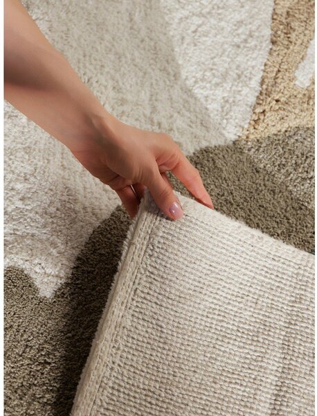 Covor pentru copii crem lavabil/țesut manual din bumbac 140x200 cm Snuggle Rio – Hanse Home
