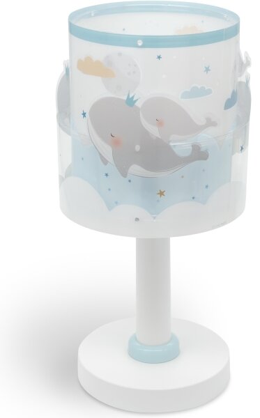 Veioză pentru copii WHALE DREAMS 1xE14/8W/230V albastru Dalber 61171T