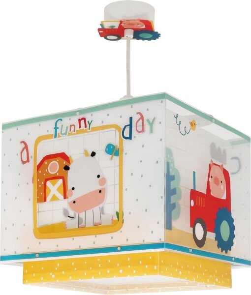 Lustră pentru copii MY FARM 1xE27/15W/230V Dalber 63402