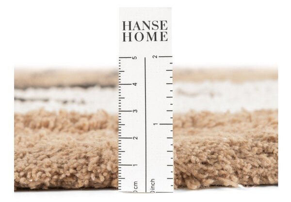 Covor pentru copii maro deschis lavabil/țesut manual din bumbac 93x120 cm Snuggle Bea – Hanse Home