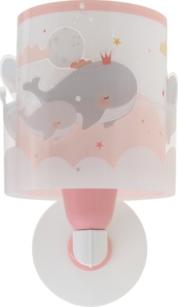 Aplică pentru copii WHALE DREAMS 1xE27/15W/230V roz Dalber 61179S