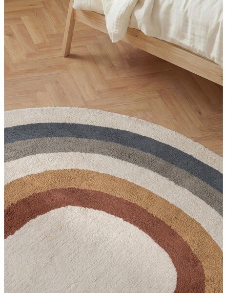 Covor pentru copii crem lavabil/țesut manual din bumbac 140x200 cm Snuggle Riva – Hanse Home