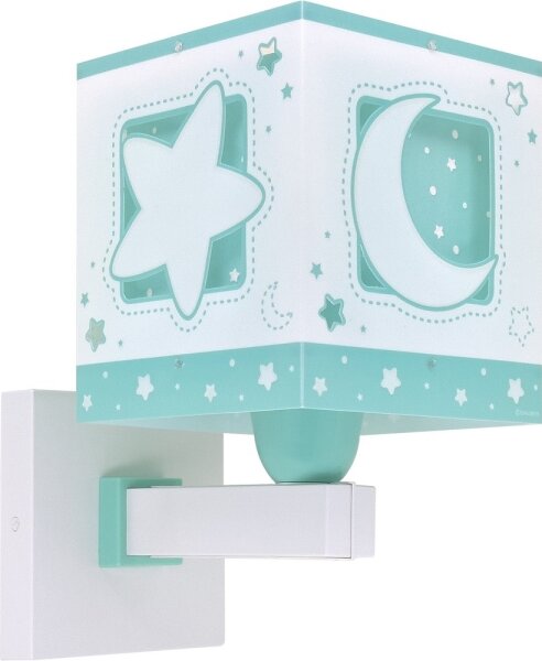 Aplică pentru copii MOONLIGHT 1xE27/15W/230V verde Dalber 63239H