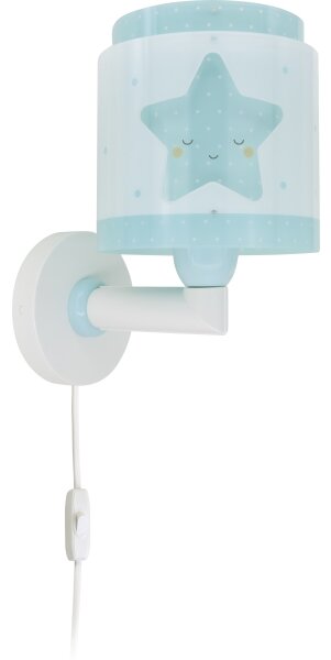 Aplică pentru copii BABY DREAMS 1xE27/15W/230V albastru Dalber 76019T