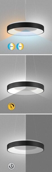 Rabalux 72001 - Candelabru LED reglabil CEILO LED/38W/230V negru + DO
