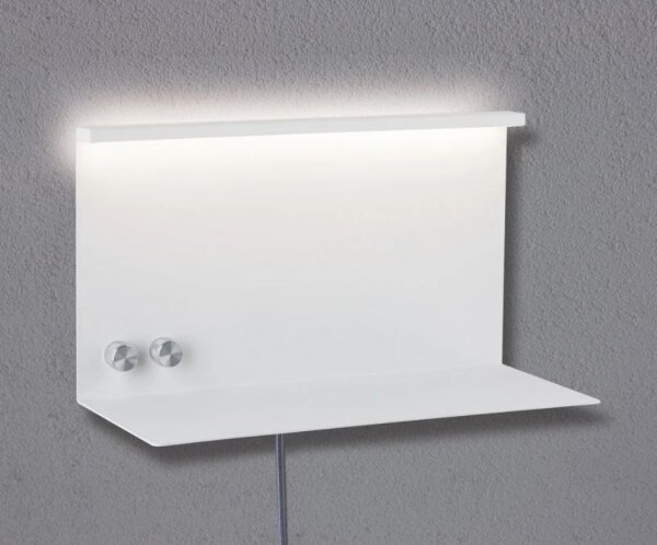 Corp de iluminat dimabil cu raft și USB LED/4,5W + LED/1,6W 230V Paulmann 78919
