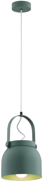 Lustră pe cablu LOGAN 1xE27/15W/230V d. 20 cm verde Argon 8283