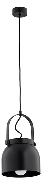 Lustră pe cablu LOGAN 1xE27/15W/230V d. 20 cm negru Argon 8281
