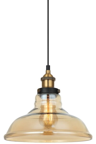 Lustră pe cablu HUBERT 1xE27/40W/230V ITALUX MDM-2381/3 GD+AMB