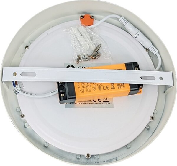 Plafonieră LED FENIX LED/12W/230V 2800K d. 17 cm