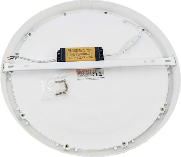 Plafonieră LED FENIX LED/32W/230V 3800K d. 40 cm alb zăpadă