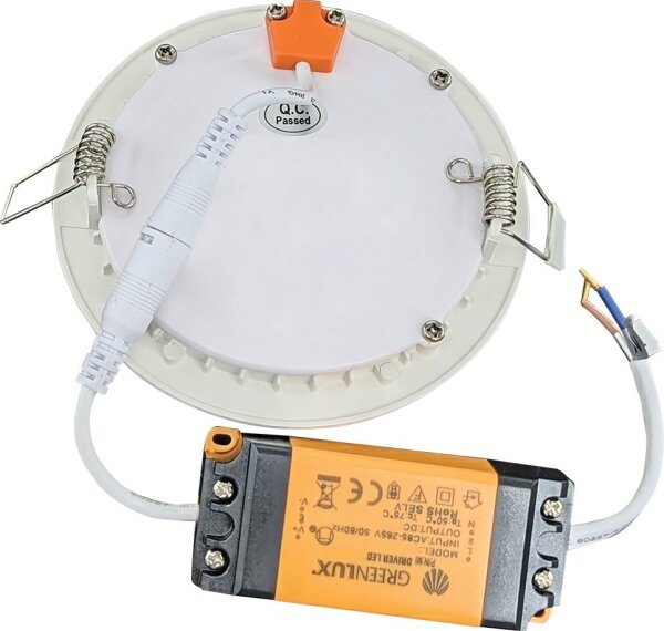 Corp de iluminat LED încastrat pentru baie VEGA LED/24W/230V 2800K d. 29,8 cm IP44 alb