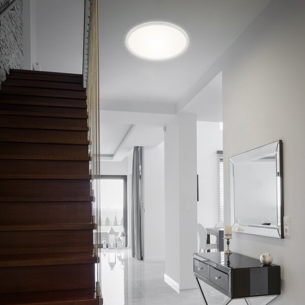 Plafonieră LED dimabilă SLIM LED/22W/230V 2700-6500K Briloner 7080-016 + telecomandă