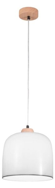 Lustră pe cablu NONNA 1xE27/60W/230V stejar/alb/gri Kolarz A1352.31.Gr