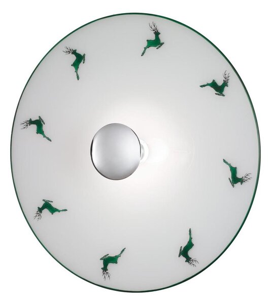 Aplică NONNA 1xE27/100W/230V căprioară verde Kolarz A1353.61.XL.5.G.100
