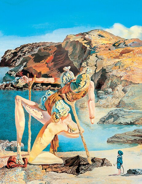 Imprimare de artă Le spectre des sex appeal, Salvador Dalí, (50 x 70 cm)