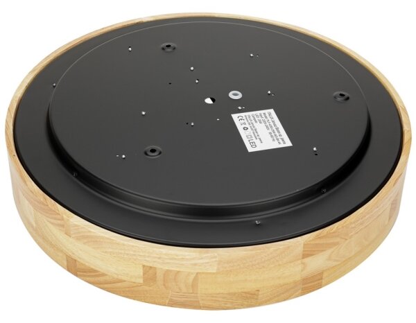 ITALUX PLF-4350-25W-WD-BK-4K - Plafonieră LED CAMPELO LED/25W/230V 4000K