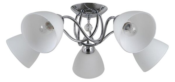 ITALUX PND-5643-5 - Lustră aplicată LUGANO 5xE27/40W/230V
