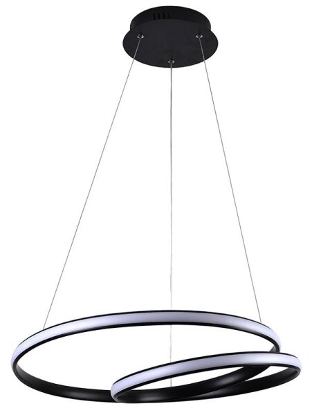 Lustră LED dimabilă pe cablu LED/65W/230V 3000-6500K + telecomandă