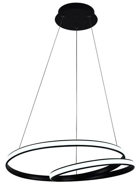 Lustră LED dimabilă pe cablu LED/65W/230V 3000-6500K + telecomandă