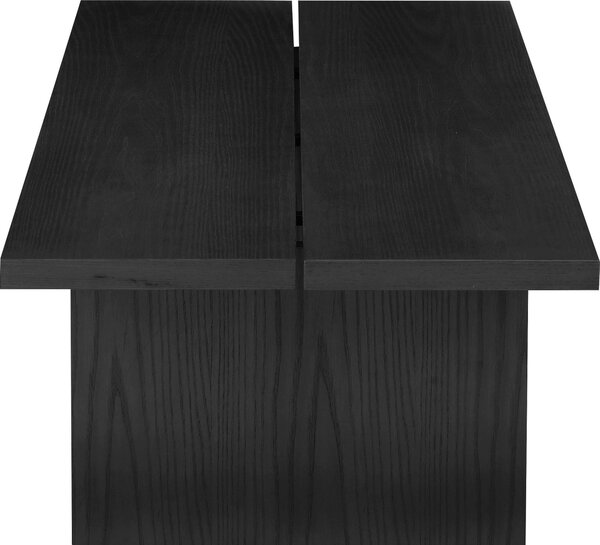 LeGer Home by Lena Gercke Masuta de cafea Augustine neagra 140/50/30 cm