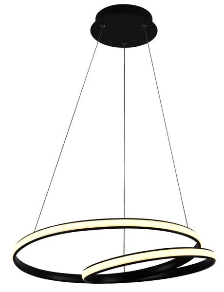Lustră LED dimabilă pe cablu LED/65W/230V 3000-6500K + telecomandă