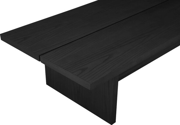 LeGer Home by Lena Gercke Masuta de cafea Augustine neagra 140/50/30 cm