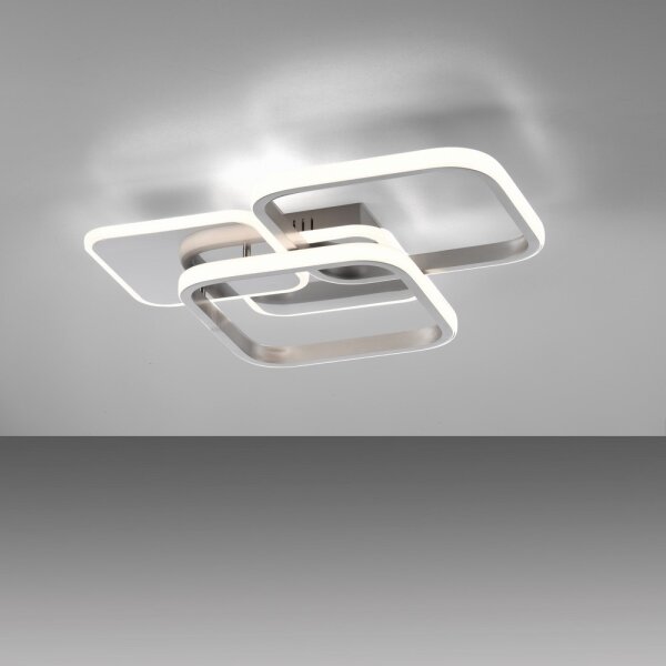 Plafonieră LED/36W/230V crom mat Leuchten Direkt 14117-55
