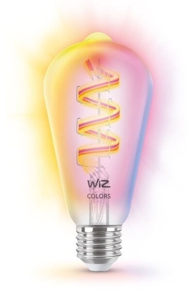 Bec LED RGBW dimabil ST64 E27/6,3W/230V 2200-6500K Wi-Fi WiZ