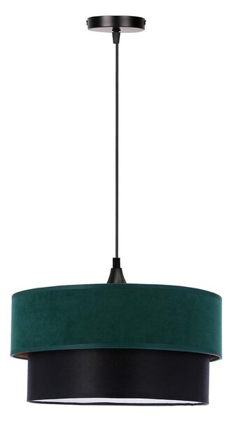 Lustră pe cablu SOLANTO 1xE27/60W/230V verde/negru