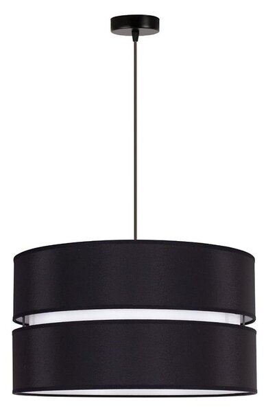 Lustră pe cablu Duolla DUO 1xE27/15W/230V d. 40 cm negru/alb