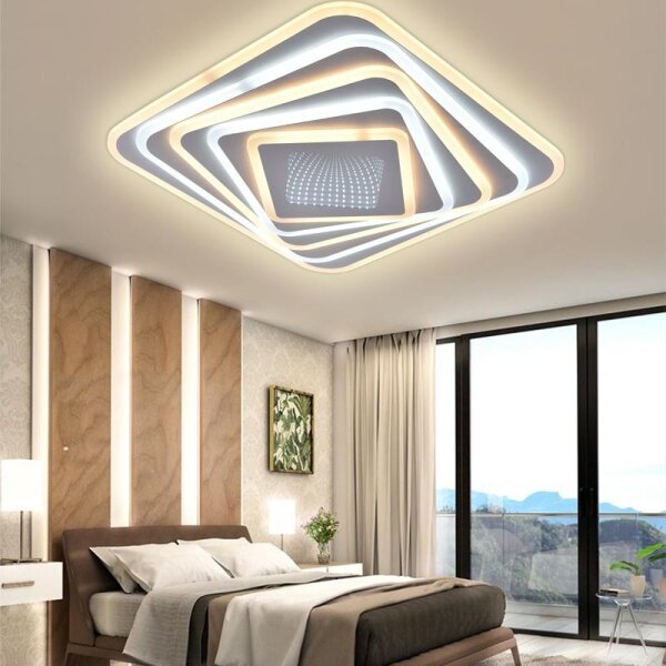Plafonieră LED dimabilă LED/150W/230V 3000-6500K + telecomandă