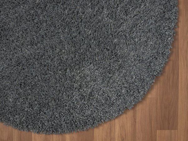 Covor My Shaggy rotund Ø 120 cm, gri