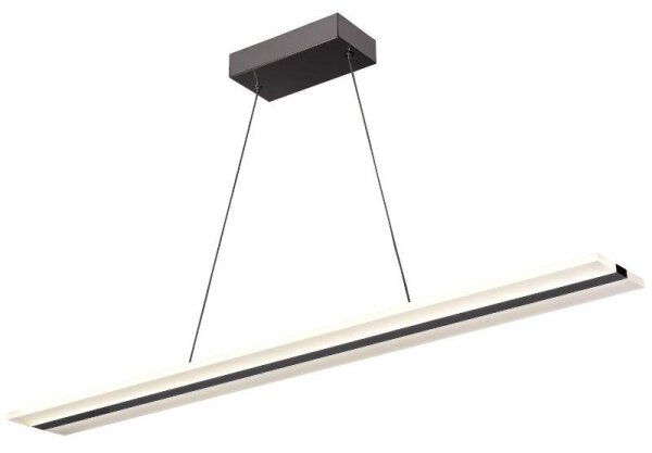 Lustră LED dimabilă pe cablu LED/40W/230V 3000-6500K crom + telecomandă