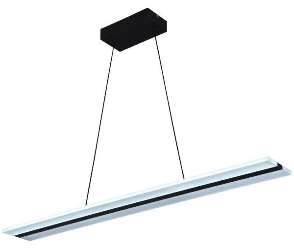 Lustră LED dimabilă pe cablu LED/40W/230V 3000-6500K negru + telecomandă