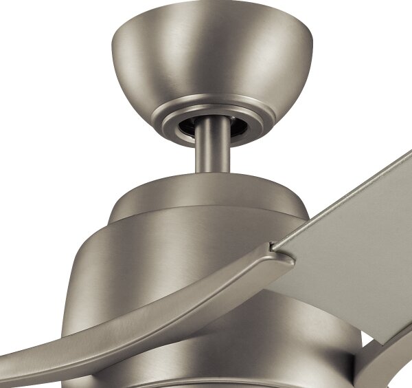 Ventilator LED dimabil de tavan Kichler KLF-ZEUS-60-BN ZEUS LED/10W/230V + telecomandă