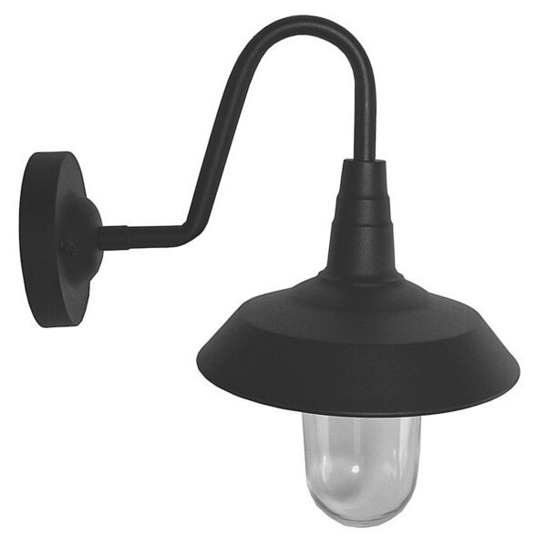 Aplică de exterior NILDA 1xE27/60W/230V IP44 negru