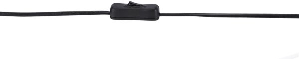 Lampă de masă CALDERA 1xE27/60W/230V negru