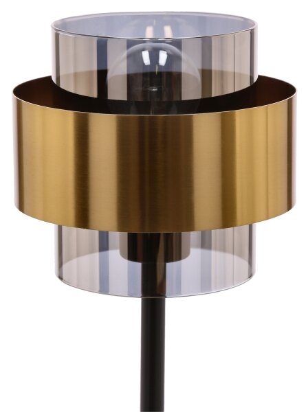 Lampă de masă SPIEGA 1xE27/60W/230V auriu/negru