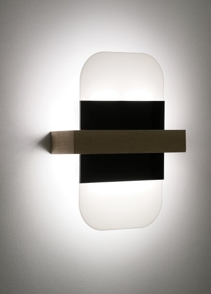 Aplică LED APRIL LED/6W/230V alb/negru