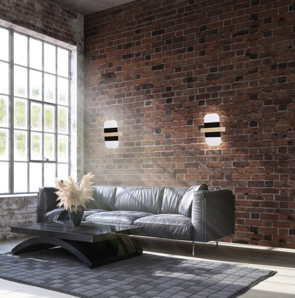 Aplică LED APRIL LED/6W/230V alb/negru