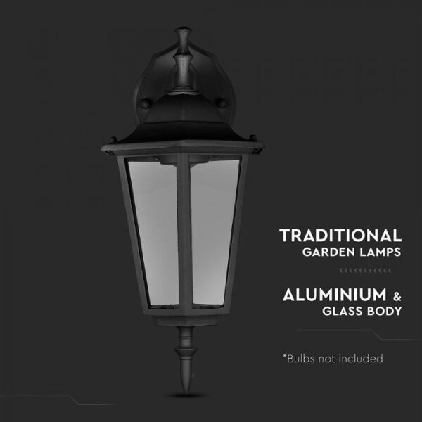 Lampă de perete de exterior 1xE27/40W/230V IP44 negru